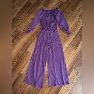 Free People “One to Beat Onesie” Purple